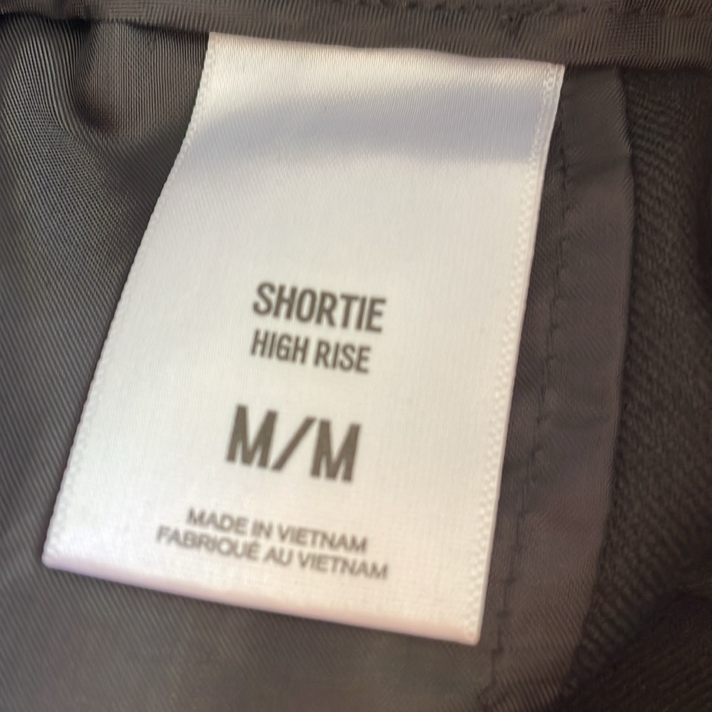 Express Linen Blend High Rise Shortie - Picture 5 of 6